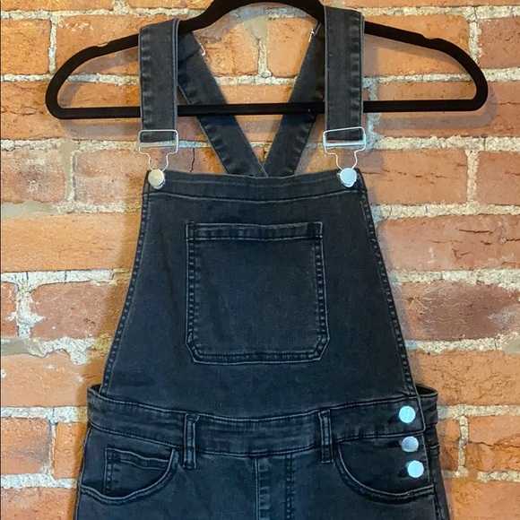 We Wore What High Rise Skinny Black Denim Overall - Picture 7 of 12